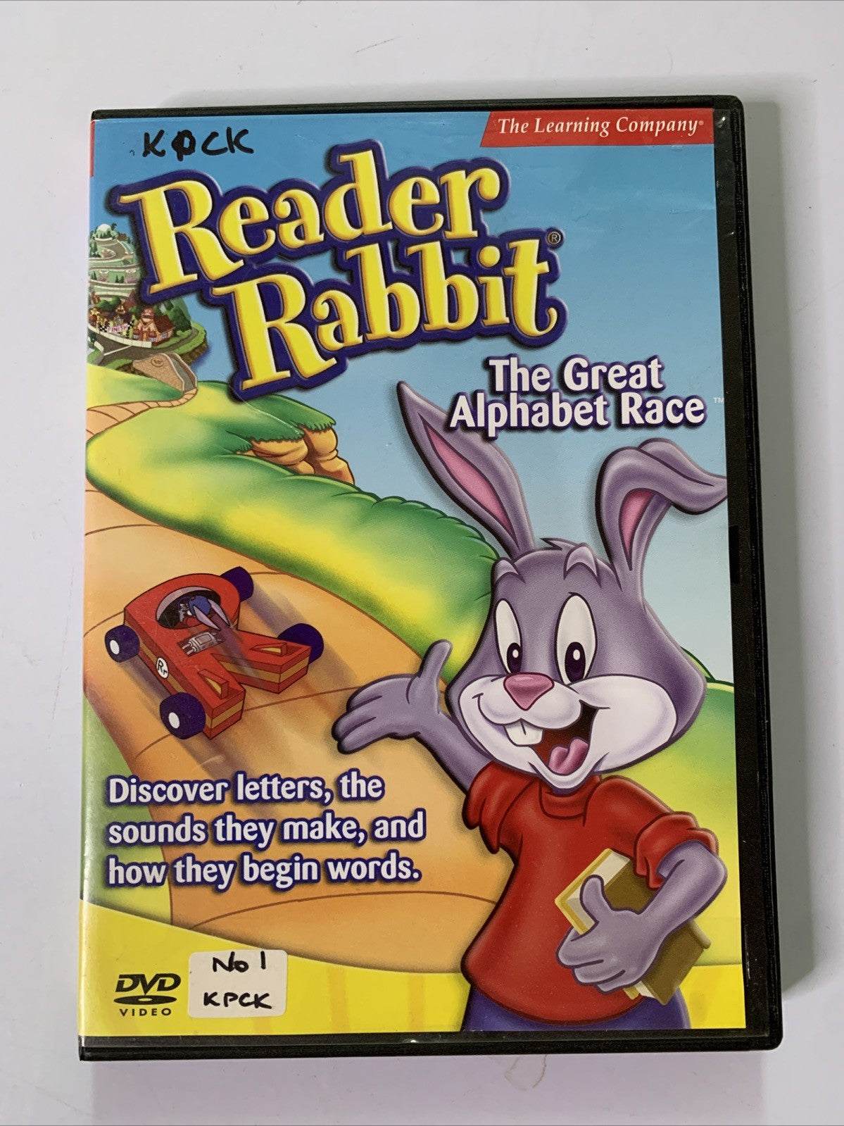 Reader Rabbit: The Great Alphabet Race (DVD) Educational Animation All ...