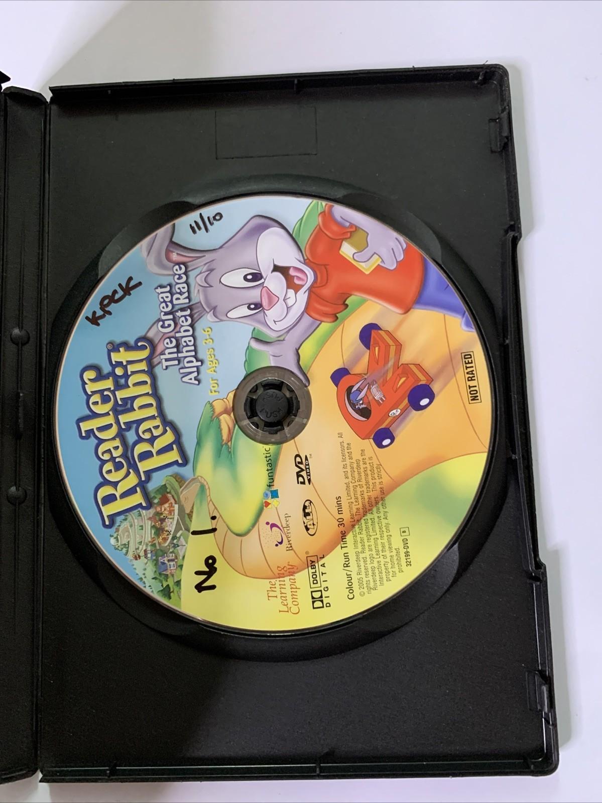 Reader Rabbit: The Great Alphabet Race (DVD) Educational Animation All Regions