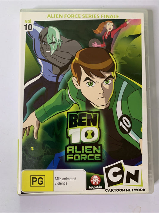 Ben 10 Alien Force : Vol 10 (DVD, 2009) Animation Region 4