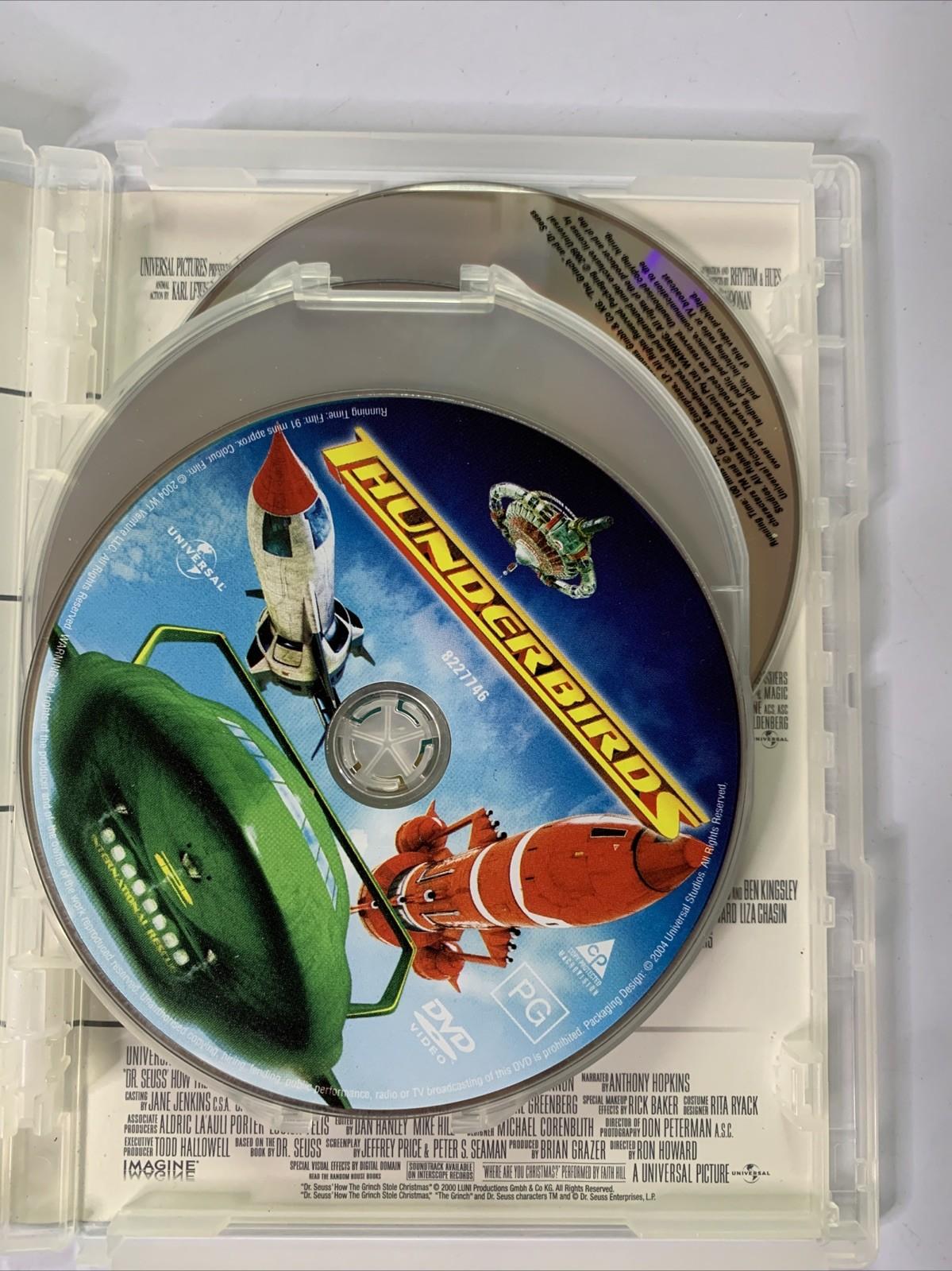 Babe / Casper / Peter Pan / Thunderbirds / The Grinch Stole Christmas DVD