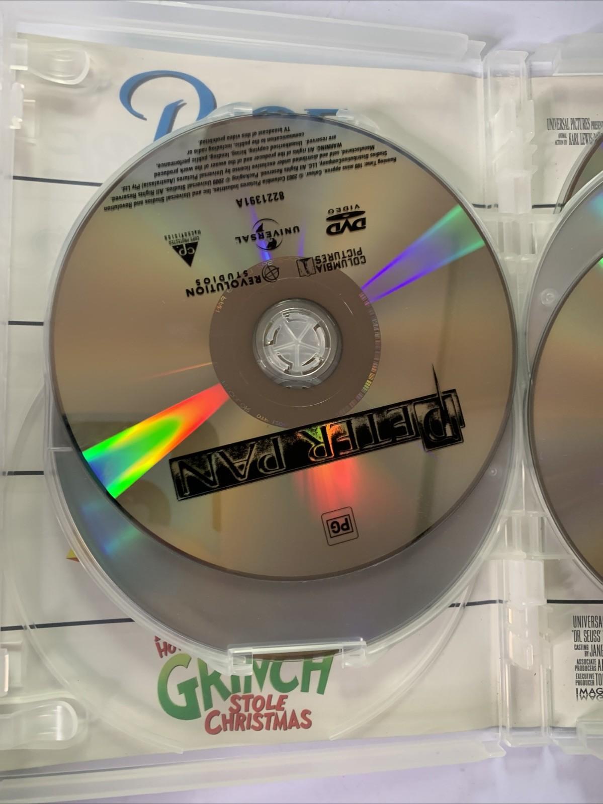 Babe / Casper / Peter Pan / Thunderbirds / The Grinch Stole Christmas DVD