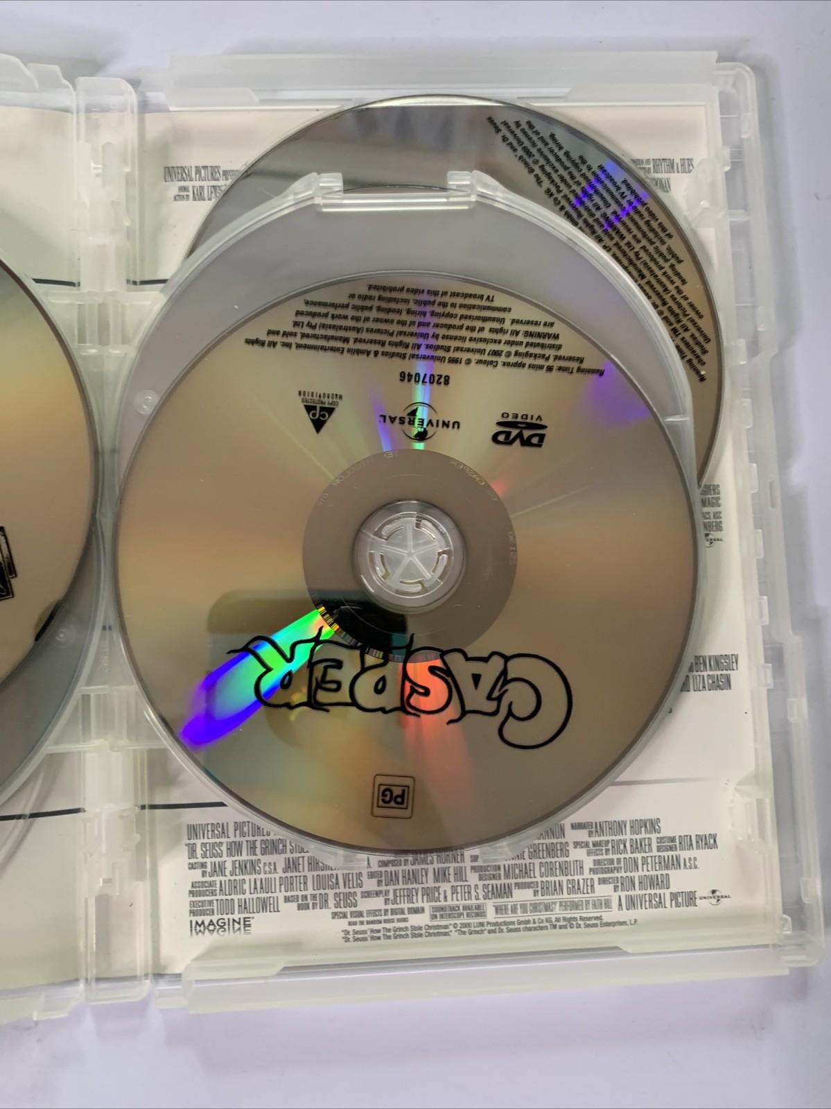 Babe / Casper / Peter Pan / Thunderbirds / The Grinch Stole Christmas DVD