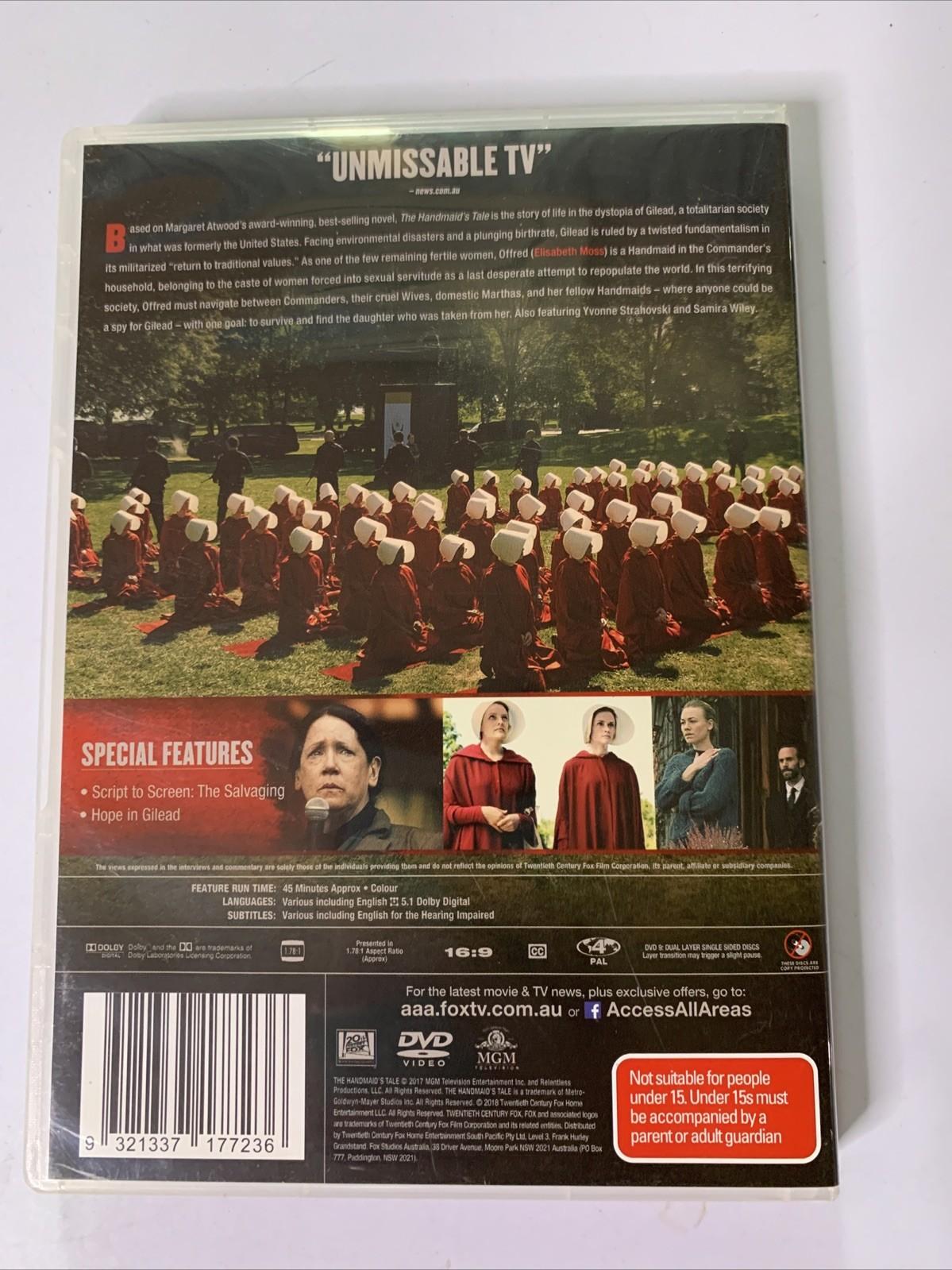 The Handmaids Tale : Season 1 (DVD, 2017, 4-Discs) Region 4