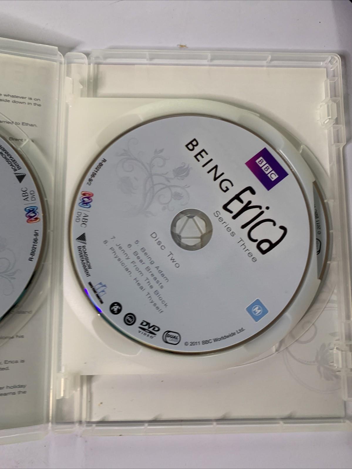 Being Erica : Series 3 (DVD, 2010, 3-Discs) BBC Comedy Region 4