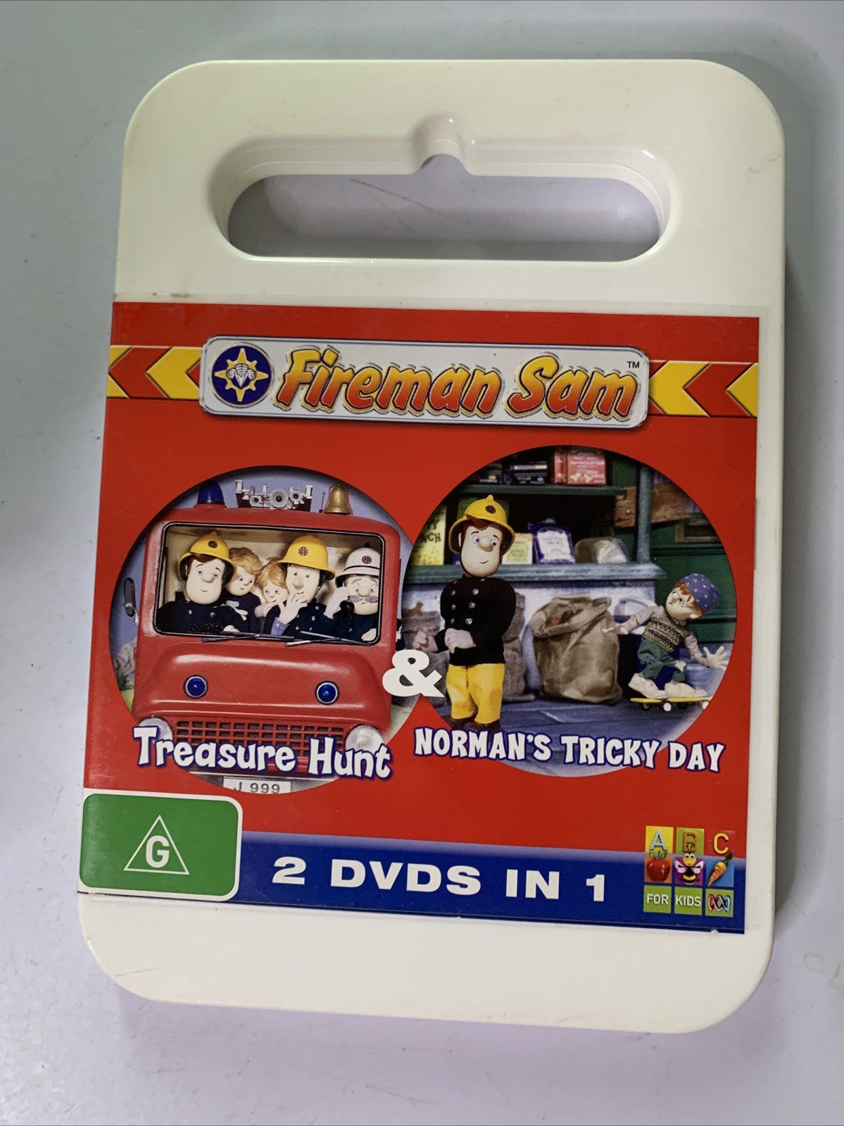 Fireman Sam: Norman's Tricky Day / Treasure Hunt (DVD, 2008) Region 4