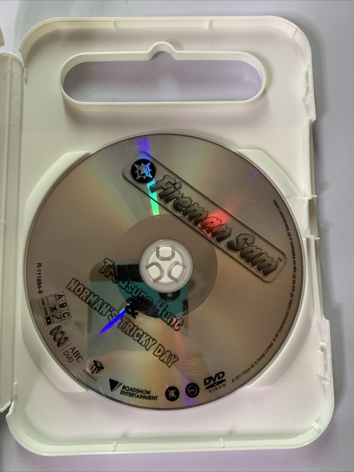 Fireman Sam: Norman's Tricky Day / Treasure Hunt (DVD, 2008) Region 4