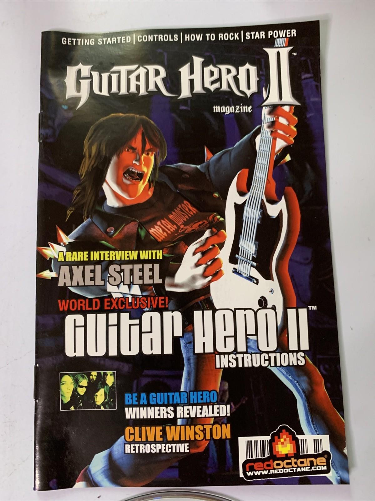 Guitar Hero II PS2 PlayStation 2 PAL Music Complete
