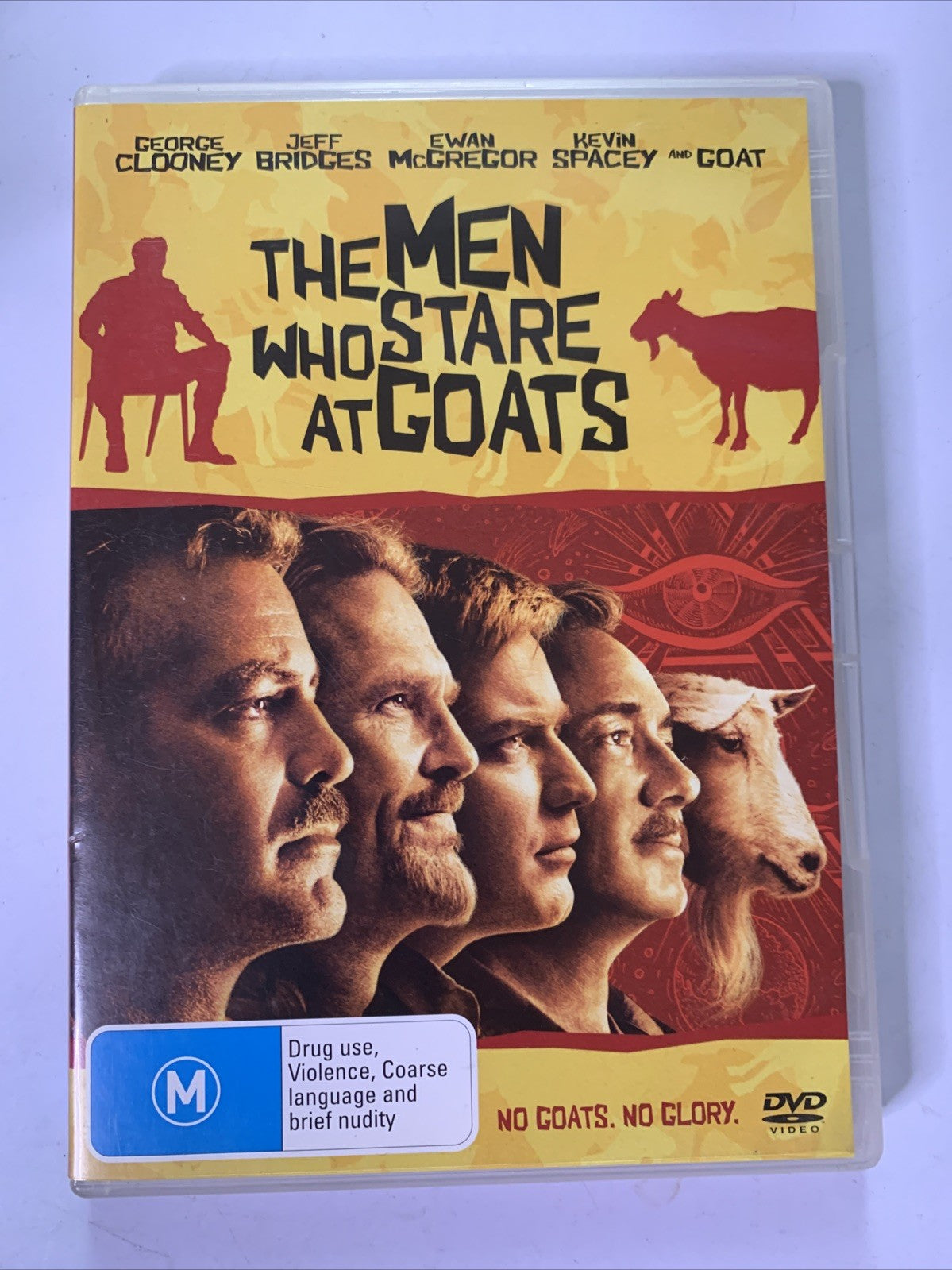 The Men Who Stare At Goats (DVD, 2009) George Clooney, Ewan McGregor Region 4