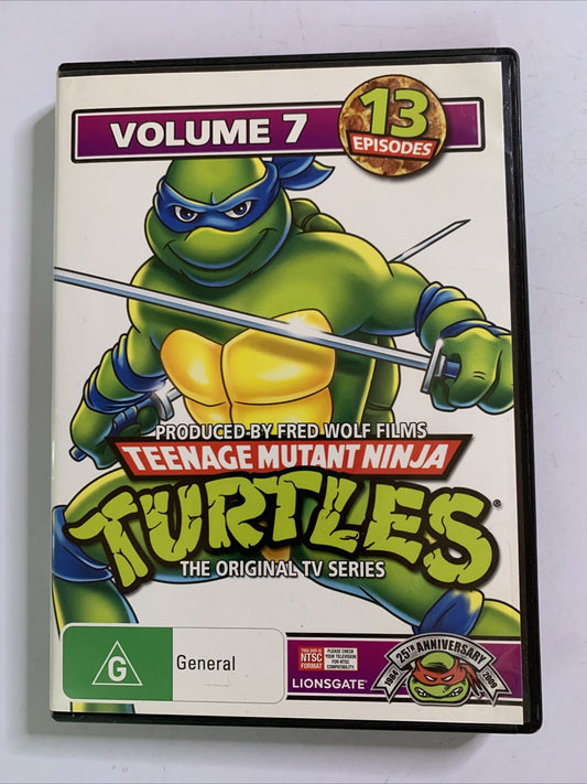 Teenage Mutant Ninja Turtles : Vol 7 (DVD, 1991) The Original TV Series Region 4