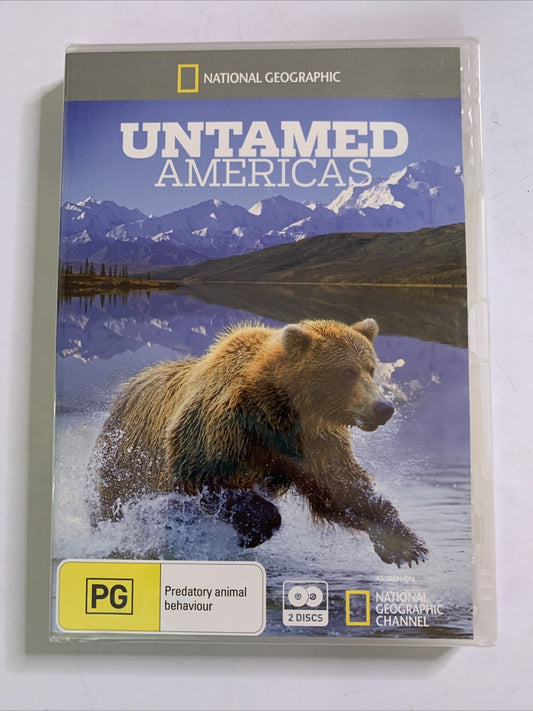 National Geographic: Untamed Americas (DVD, 2012) Region 4 NEW Sealed