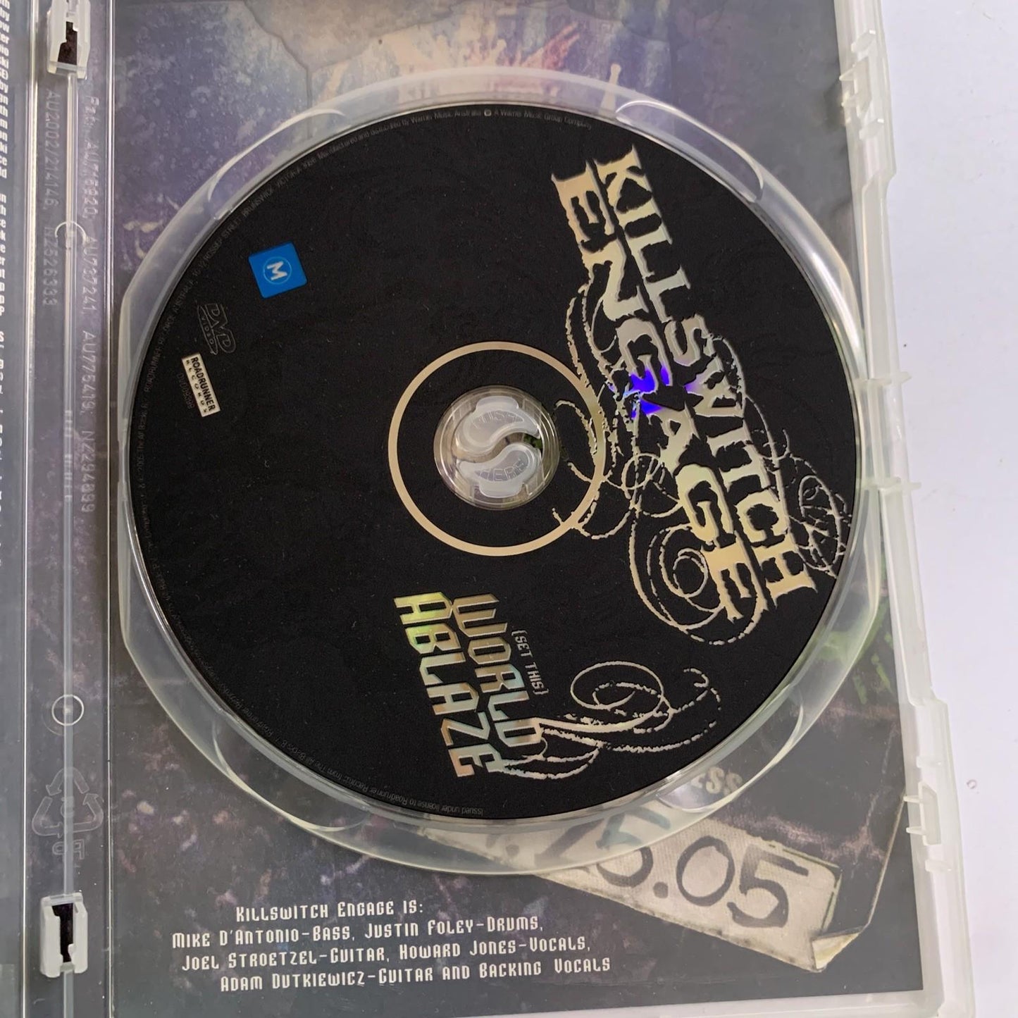 Killswitch Engage – (Set This) World Ablaze (DVD, 2005) All Regions