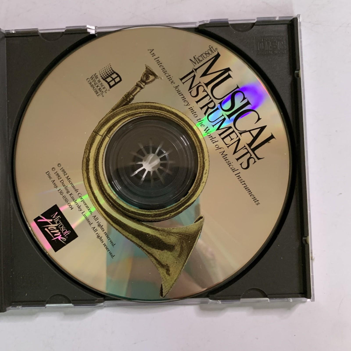 Cd Add Instrument Image Microsoft Musical Instruments PC CD-ROM Windows Music Encyclopedia ...