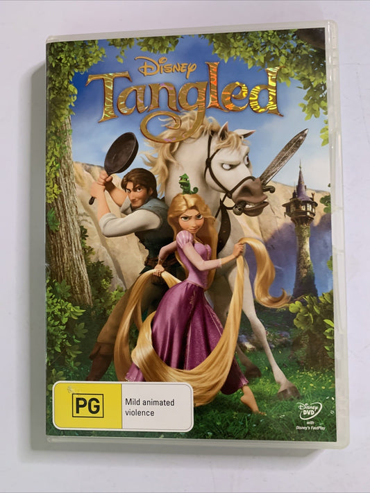 Tangled (DVD, 2010) Animation Film Disney Region 4