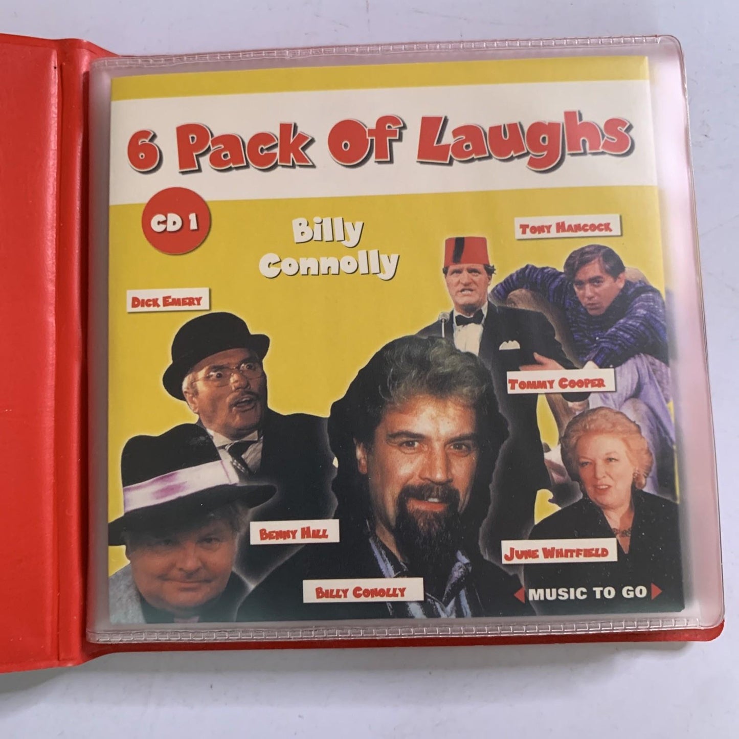 6 Packs Of Laughs: Billy Connolly, Tony Hancock, Benny Hill, Dick Emery CD