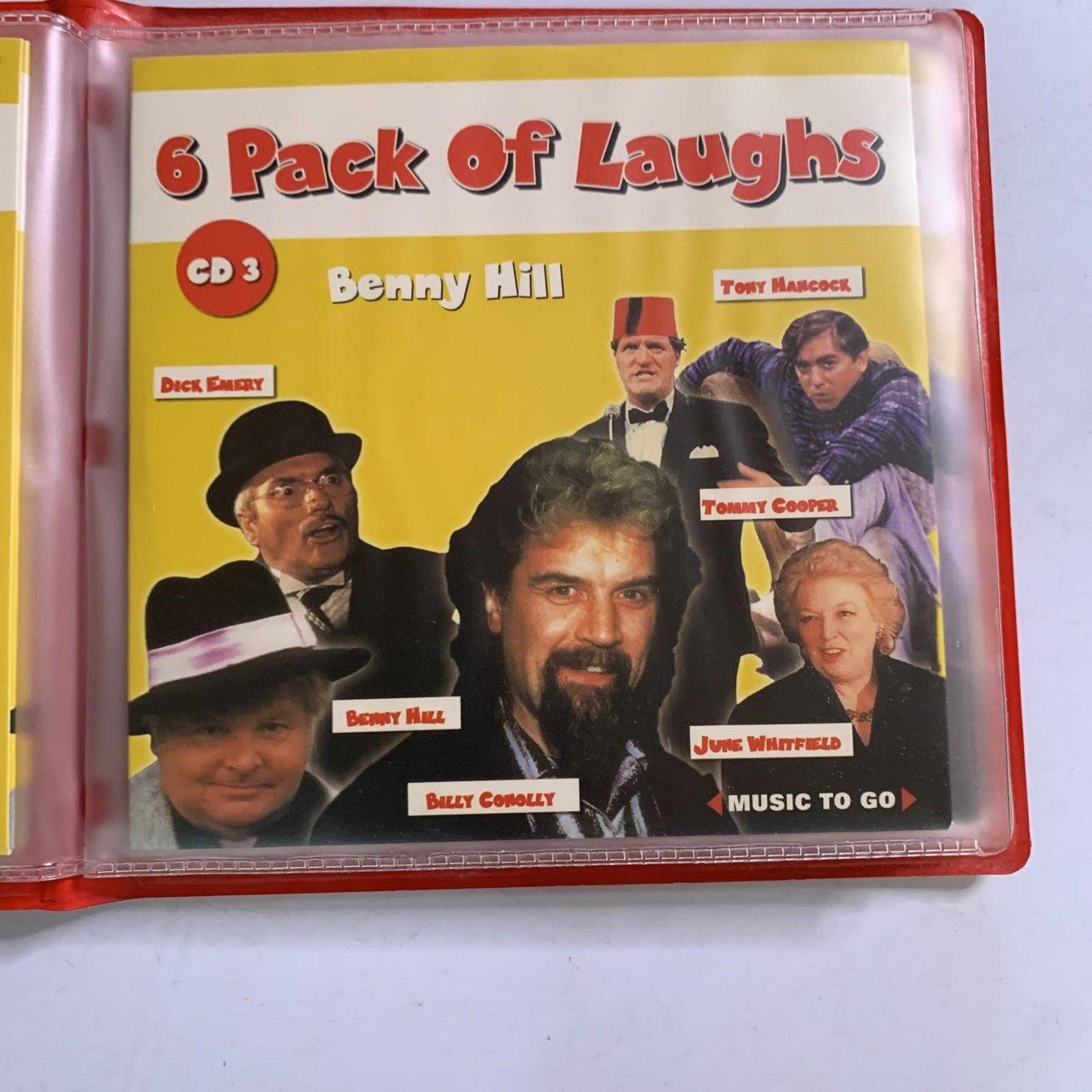 6 Packs Of Laughs: Billy Connolly, Tony Hancock, Benny Hill, Dick Emery CD