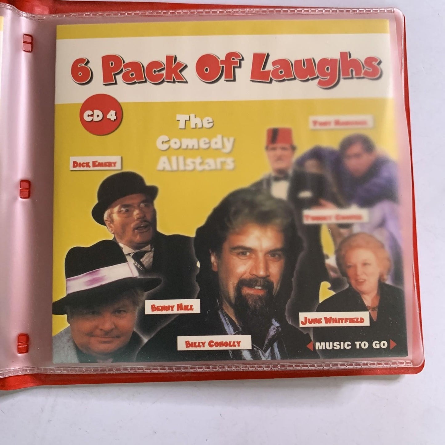 6 Packs Of Laughs: Billy Connolly, Tony Hancock, Benny Hill, Dick Emery CD