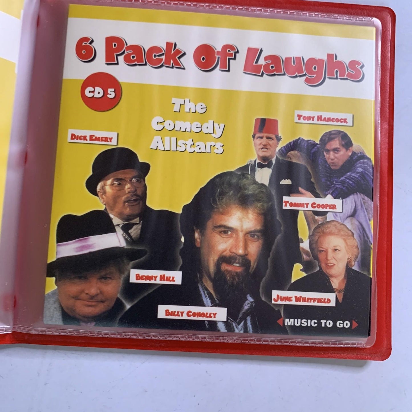 6 Packs Of Laughs: Billy Connolly, Tony Hancock, Benny Hill, Dick Emery CD