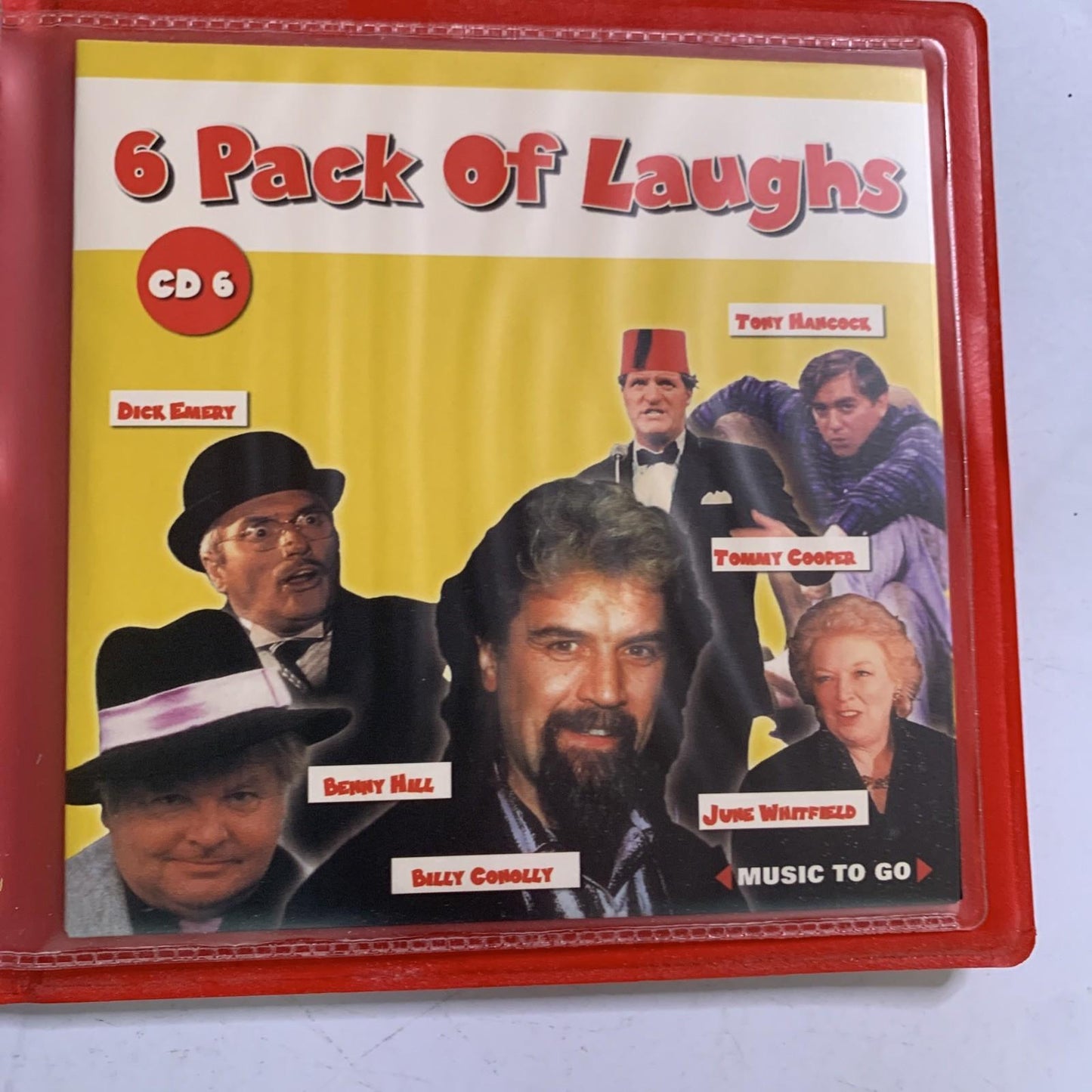 6 Packs Of Laughs: Billy Connolly, Tony Hancock, Benny Hill, Dick Emery CD