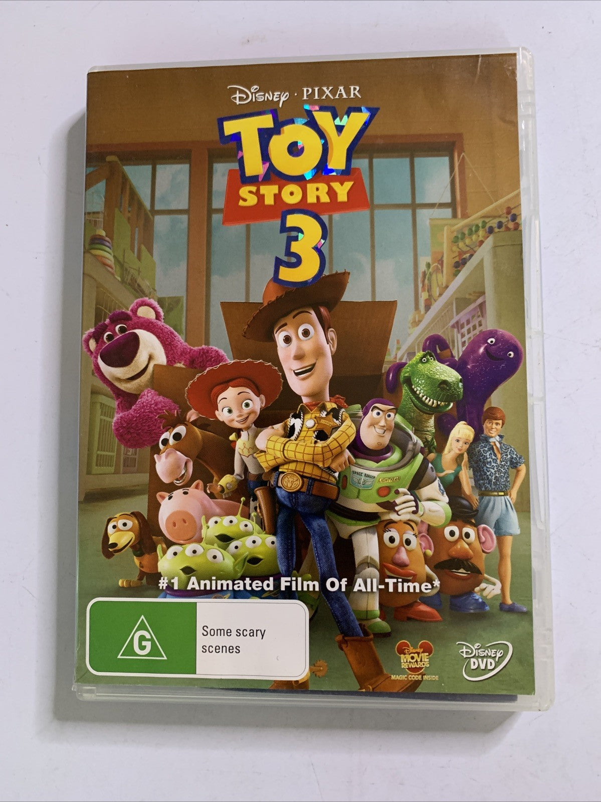 Toy Story 3 (DVD, 2010) Pixar Film Region 4