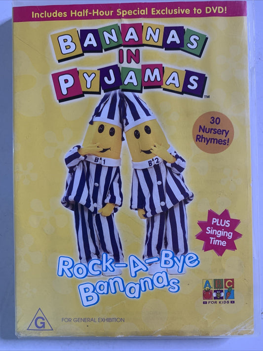 Bananas In Pyjamas: Rock-A-Bye Bananas (DVD, 1999) Region 4