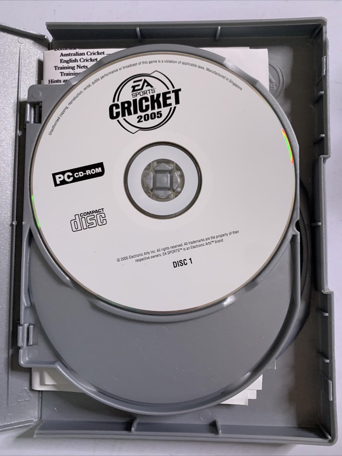 Cricket 2005 PC CD-ROM Windows EA Sports Game