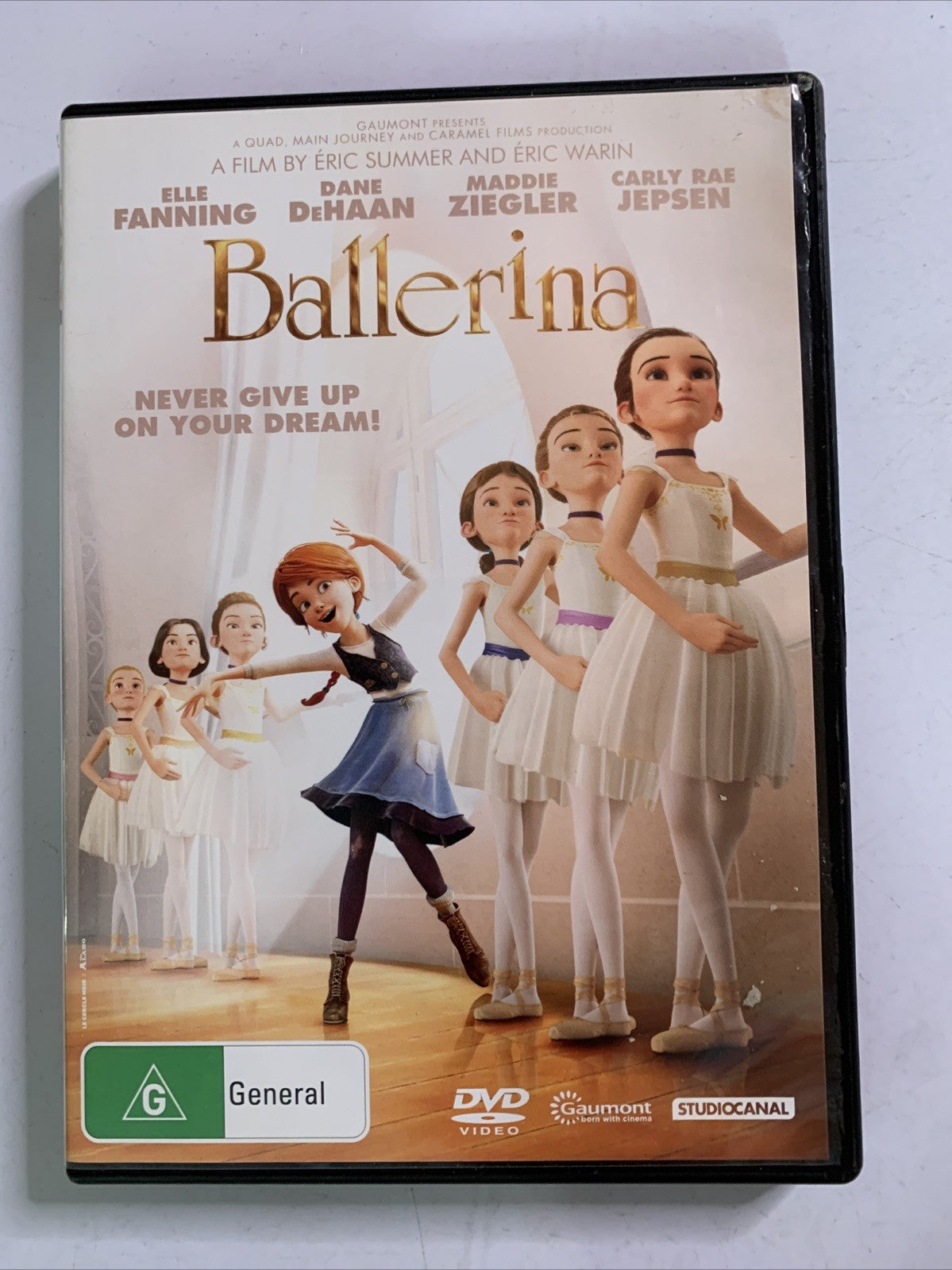 Ballerina (DVD, 2016) Elle Fanning, Dane DeHaan  Animation FIlm Region 4
