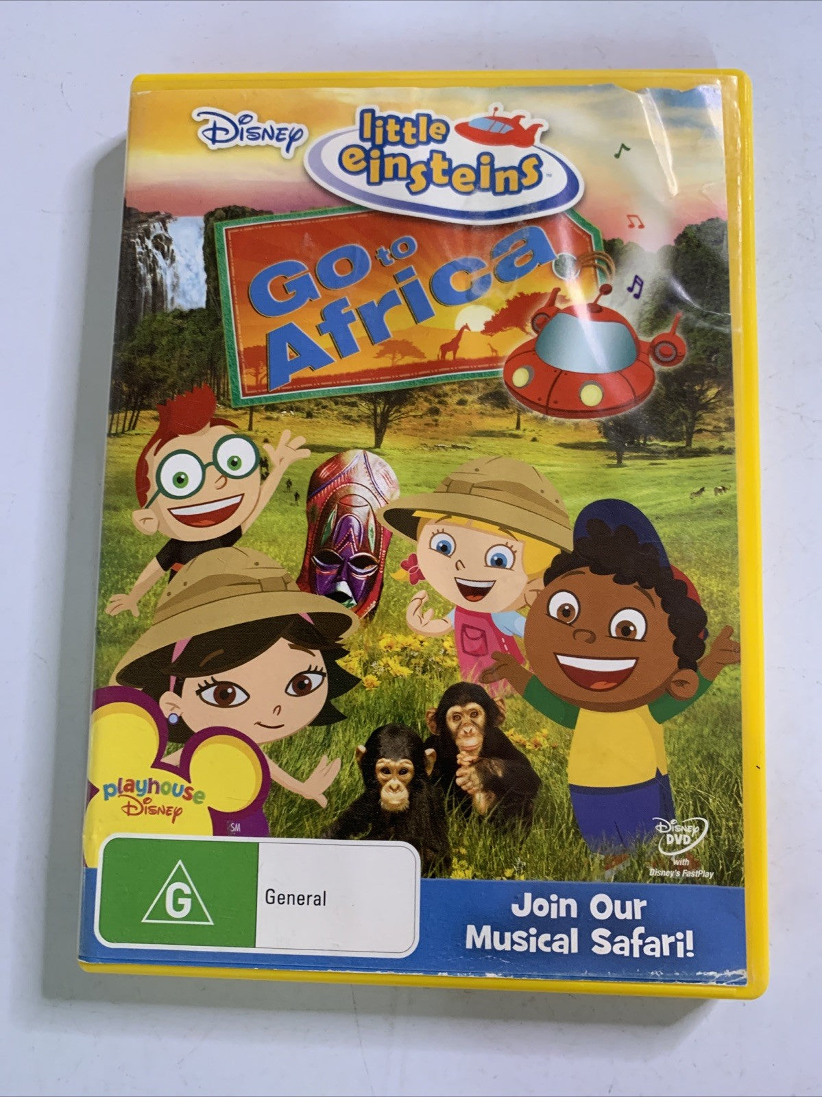 Little Einsteins: Go To Africa (DVD, 2008) Disney Animation Region 4