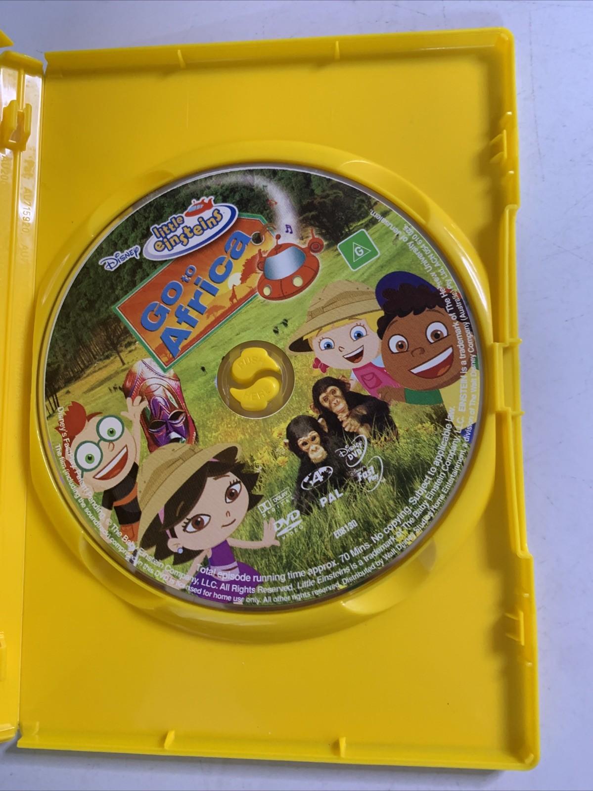 Little Einsteins: Go To Africa (DVD, 2008) Disney Animation Region 4