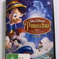 Pinocchio (Platinum Edition, DVD, 1940, 2-Discs) Disney Animation Region 4