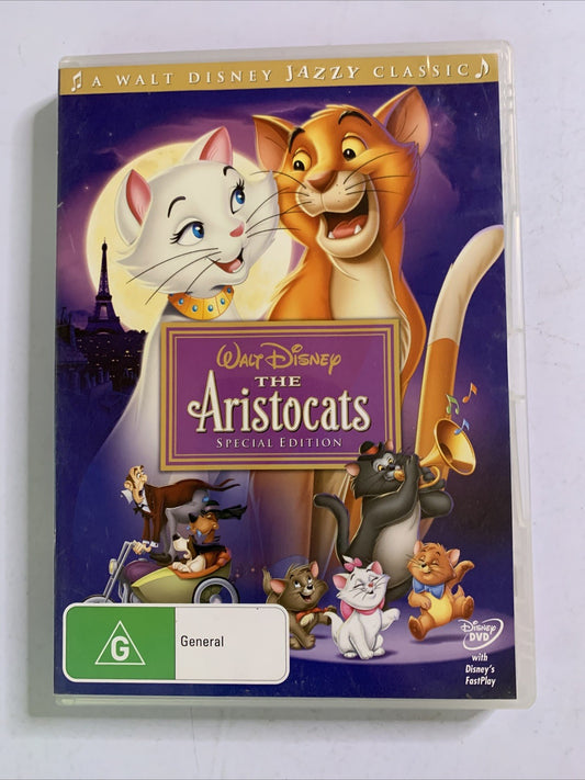 The Aristocats (Special Edition, DVD, 1970) Disney Animation Region 4