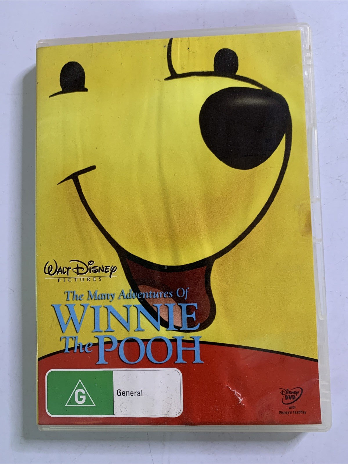 The Many Adventures Of Winnie The Pooh (DVD, 1977) Disney Animation Region 4