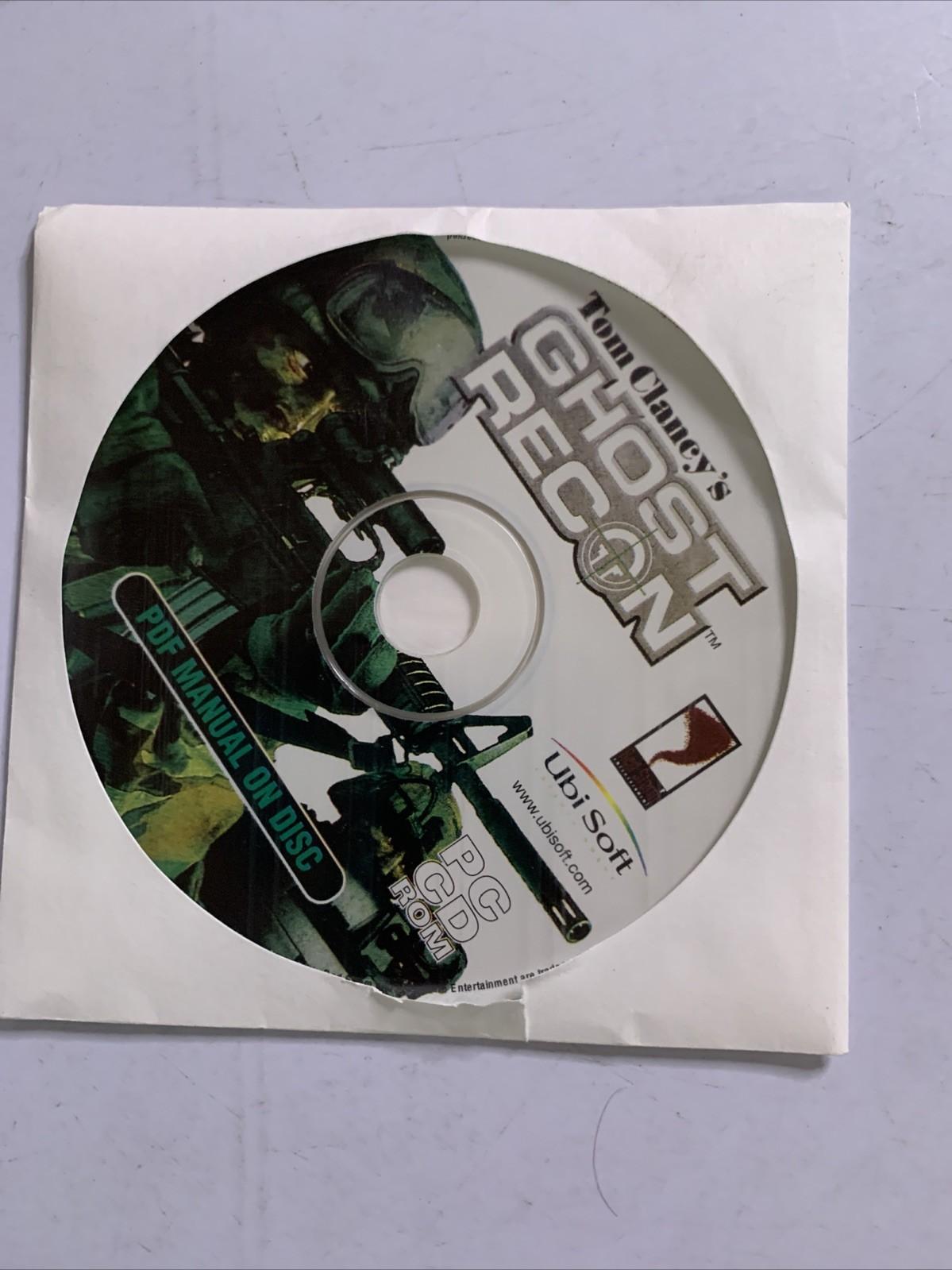 Tom Clancy's Ghost Recon PC CD-ROM Big Box Game