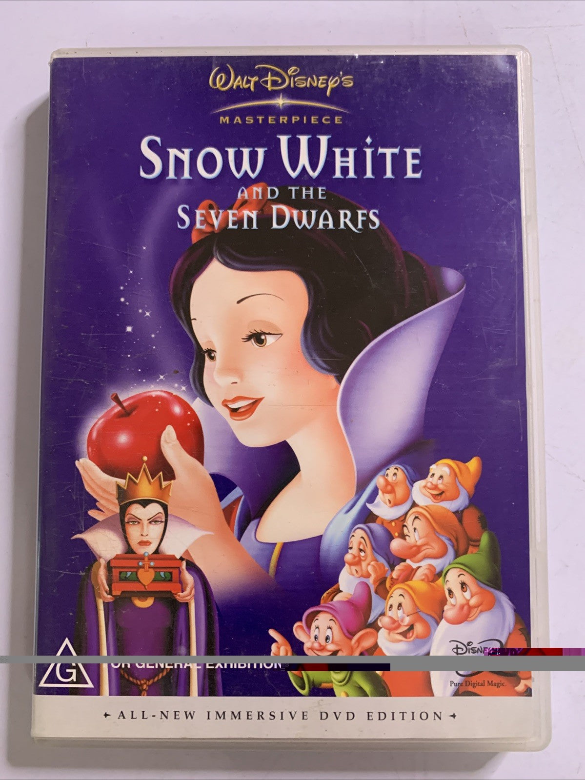 Snow White And The Seven Dwarfs (DVD, 1937) Disney Film Region 4