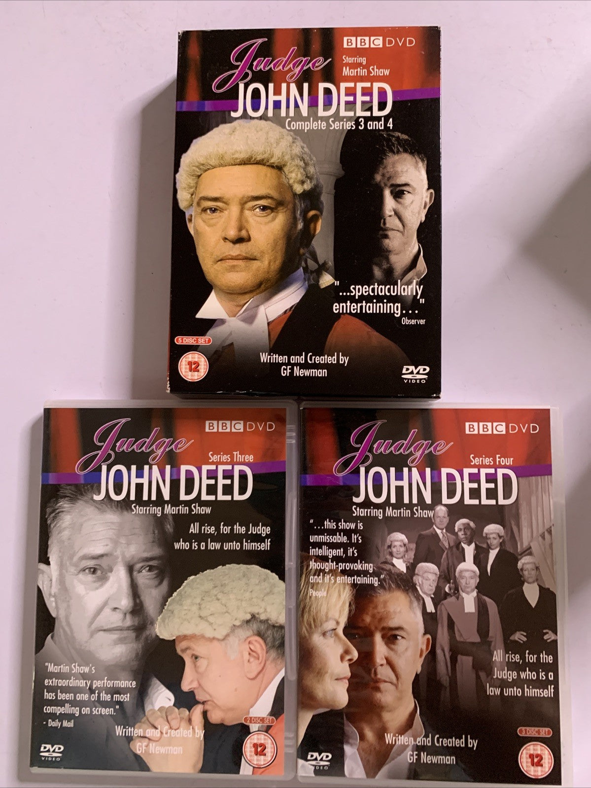 Judge John Deed : The Complete Series 3 & 4 (DVD, 2004) BBC Region 4 &2