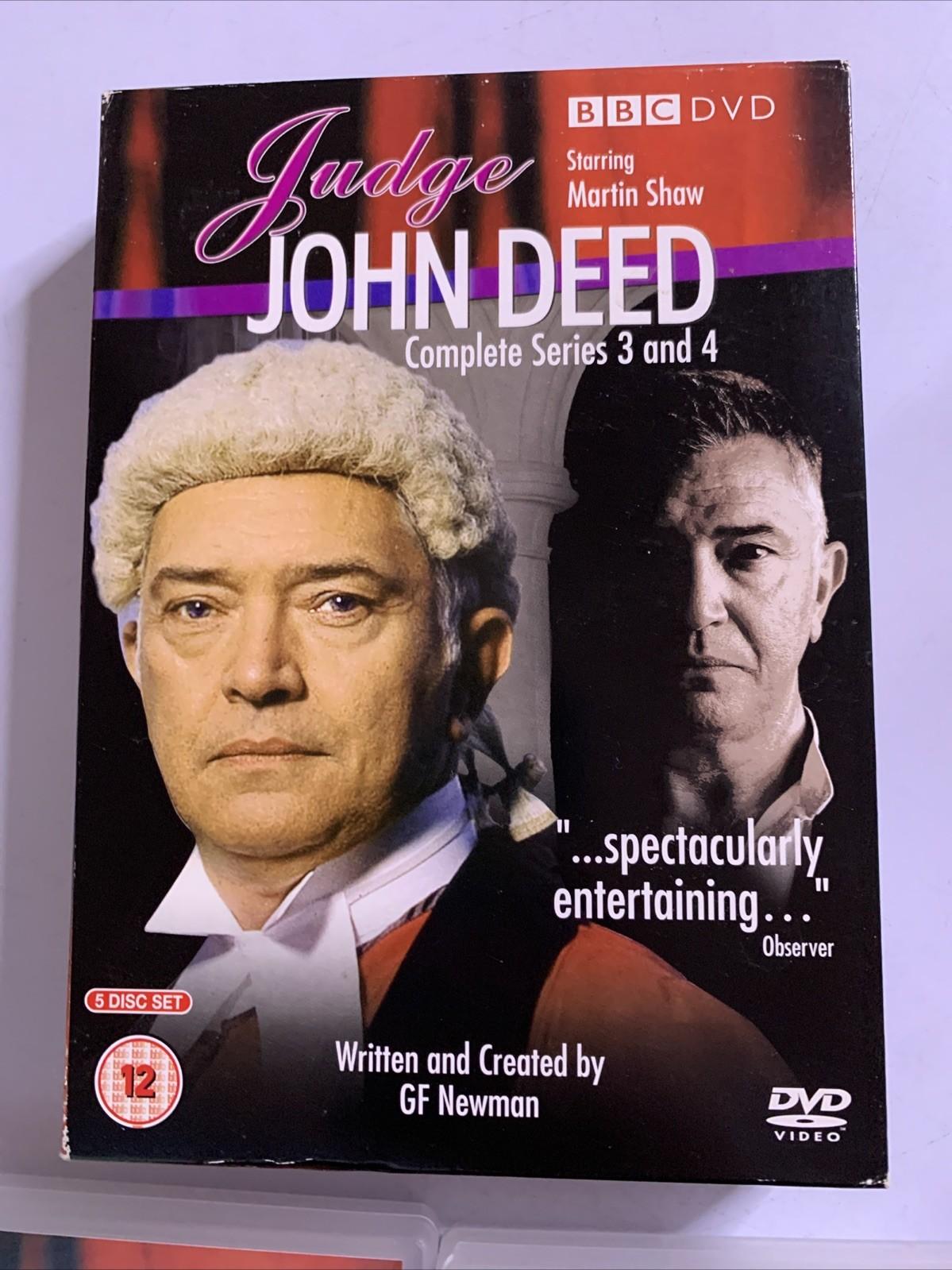 Judge John Deed : The Complete Series 3 & 4 (DVD, 2004) BBC Region 4 &2