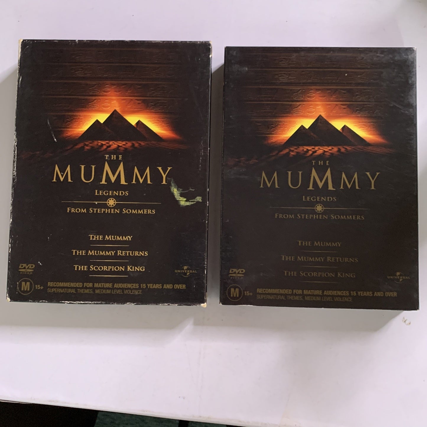 The Mummy Ultimate Collector's Boxset (DVD, 1999) Brendan Fraser Region 4 &2