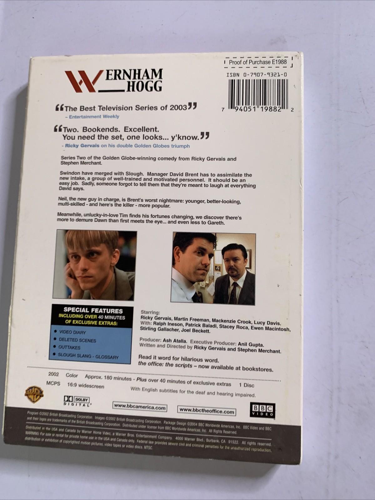 The Office UK:  Season Two (DVD, 2001) Ricky Gervais Region 4