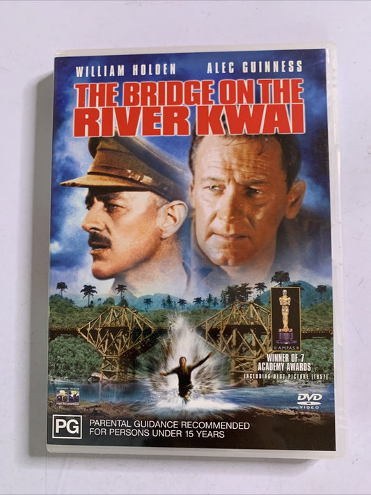 The Bridge On The River Kwai (DVD, 1957) Alec Guinness, William Holden Region 4