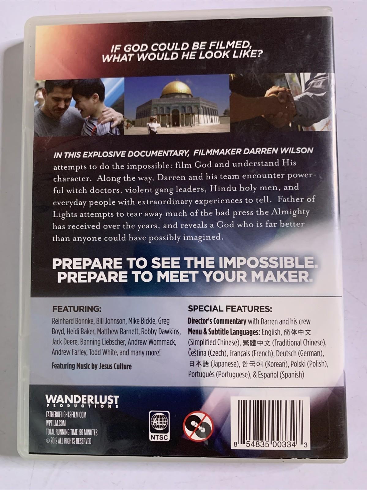 Father Of Lights (DVD, 2012) Darren Wilson Documentary Finding God  All Regions