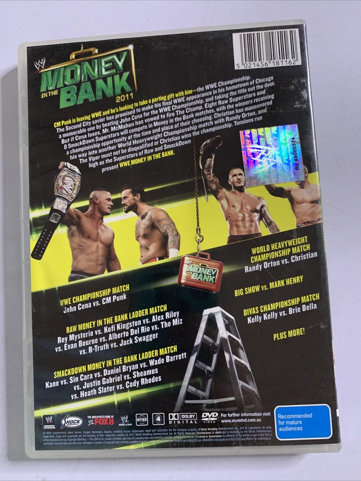 WWE Money in the Bank 2011 (DVD, 2011) Region 4