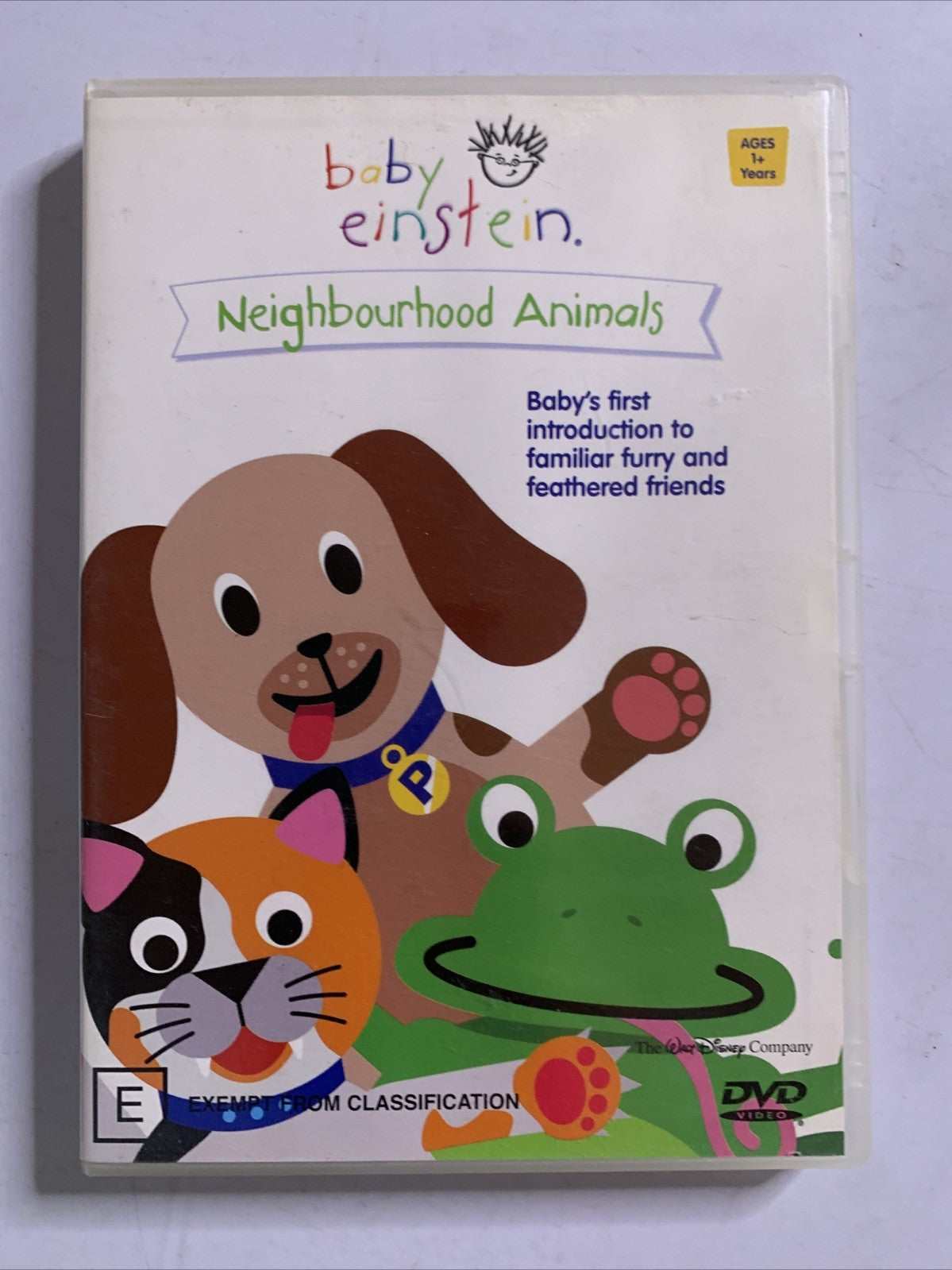 Baby Einstein Neighborhood Animals (DVD, 2004) Early Learning Education
