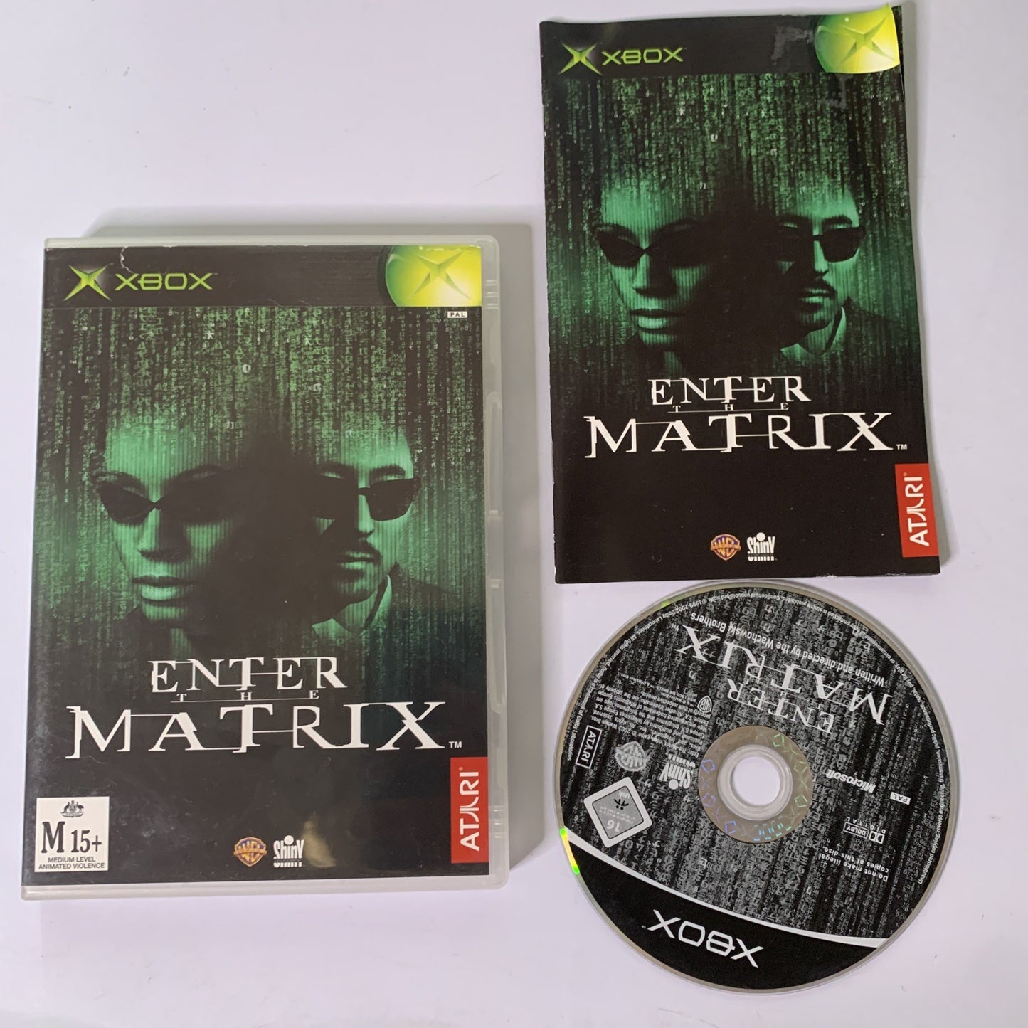 Enter The Matrix Microsoft XBOX Original PAL 2003 Game Complete
