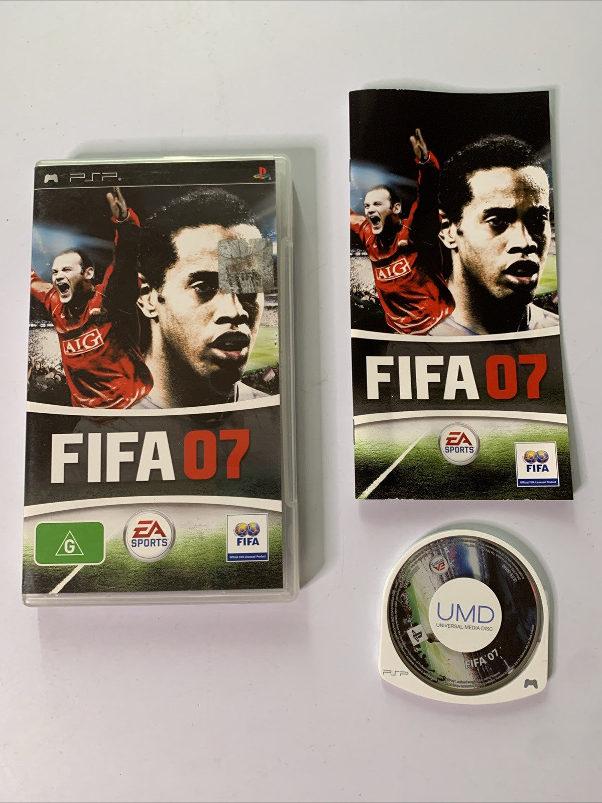 FIFA 07 Sony Playstation Portable PSP Soccer Game Complete