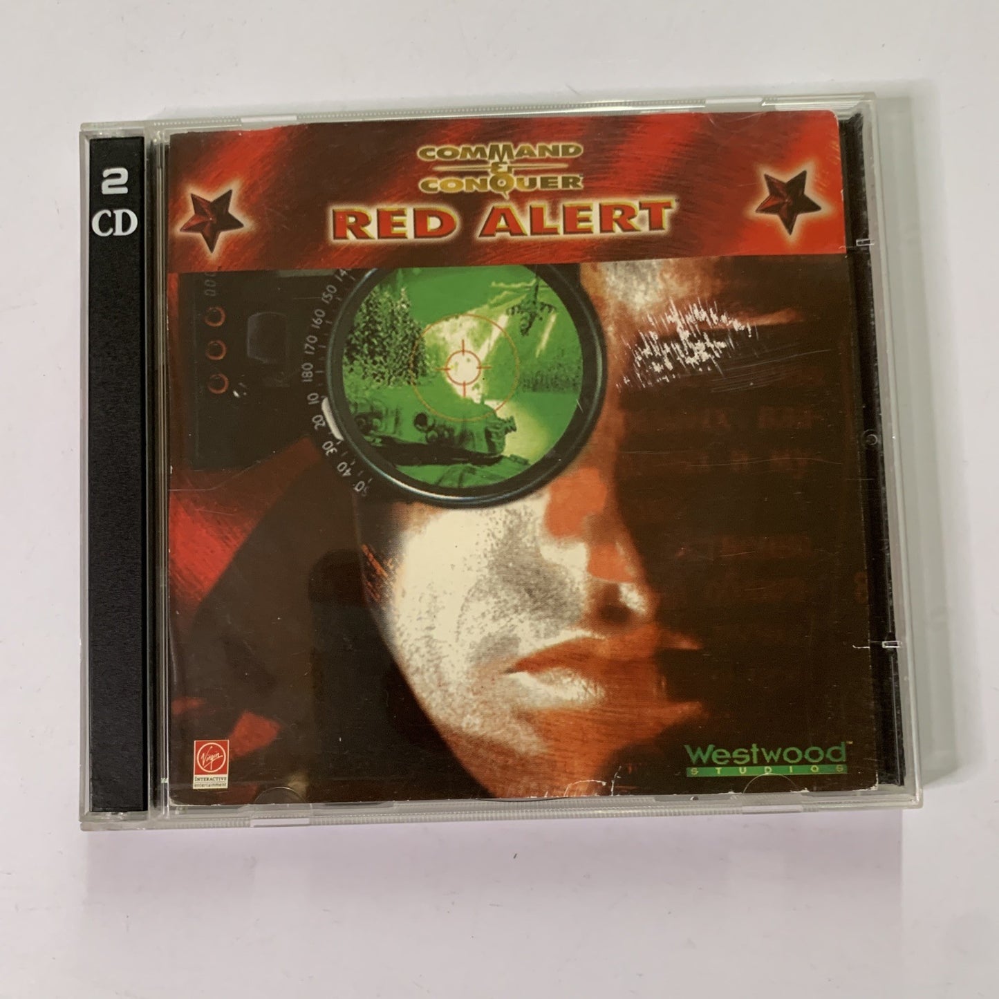Command & Conquer Red Alert 1 PC CD-ROM Windows RTS Strategy Game