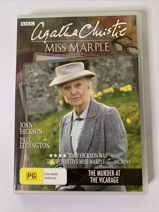 Agatha Christie Miss Marple: The Murder At The Vicarage (DVD, 1986) Region 4
