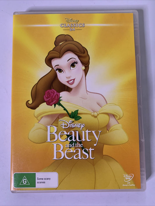 Beauty And The Beast (DVD, 1991) Disney Animated Film Classic Region 4