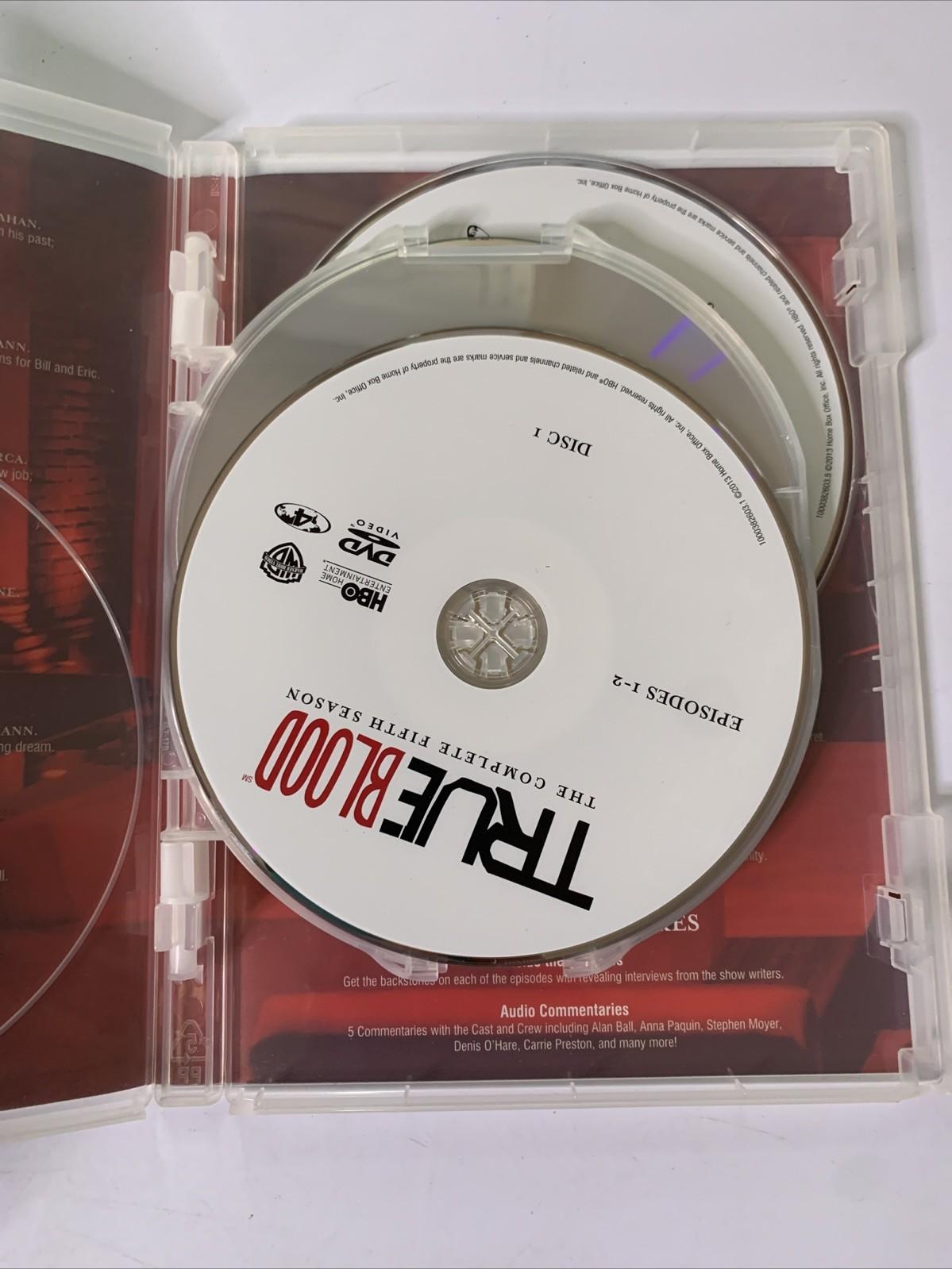 True Blood : Season 5 (DVD, 2013, 5-Discs) Region 4