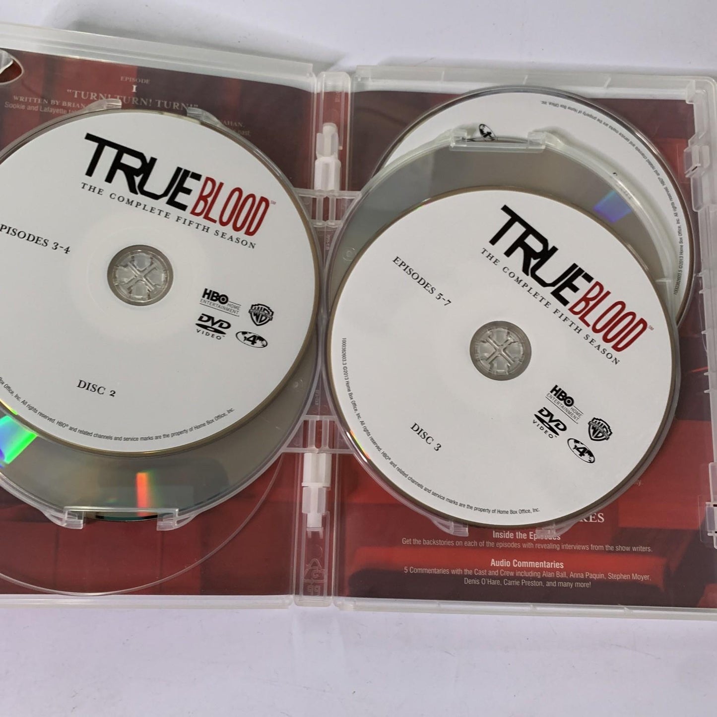 True Blood : Season 5 (DVD, 2013, 5-Discs) Region 4