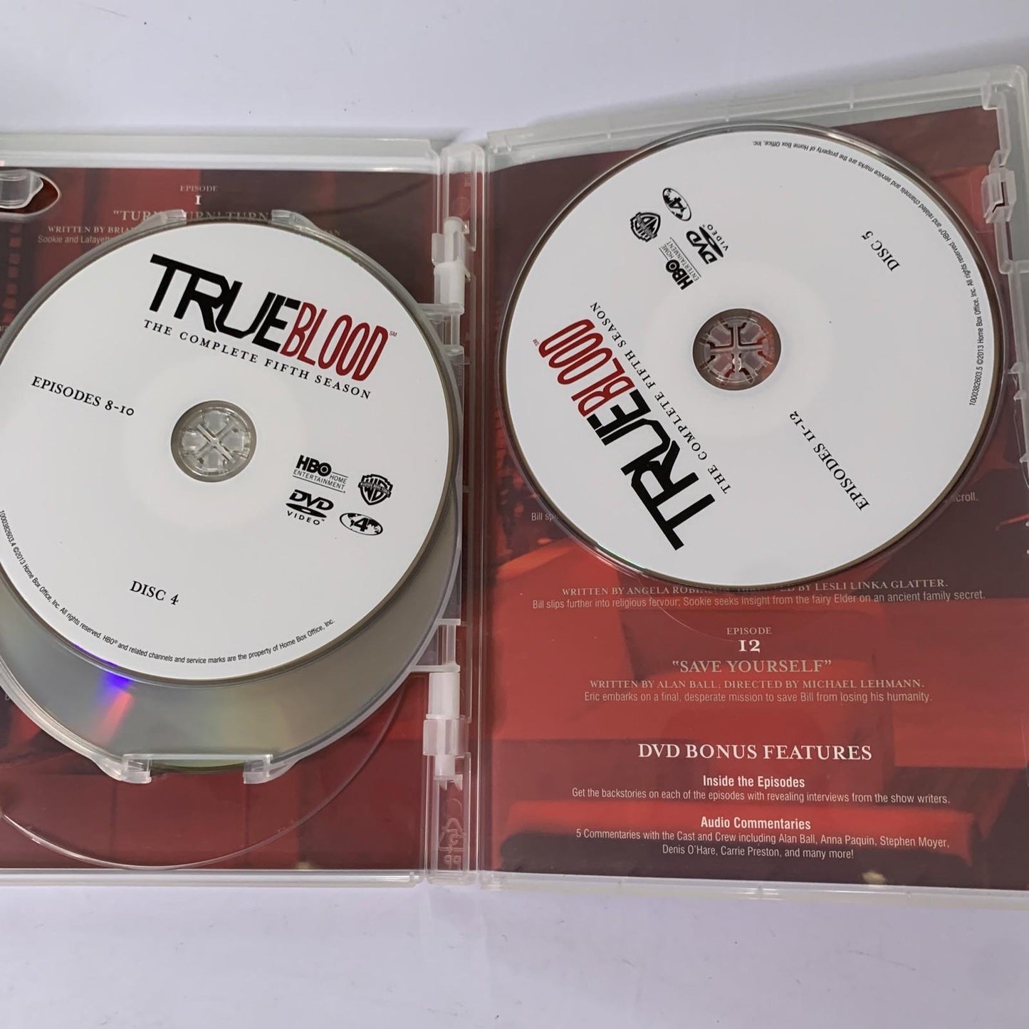 True Blood : Season 5 (DVD, 2013, 5-Discs) Region 4