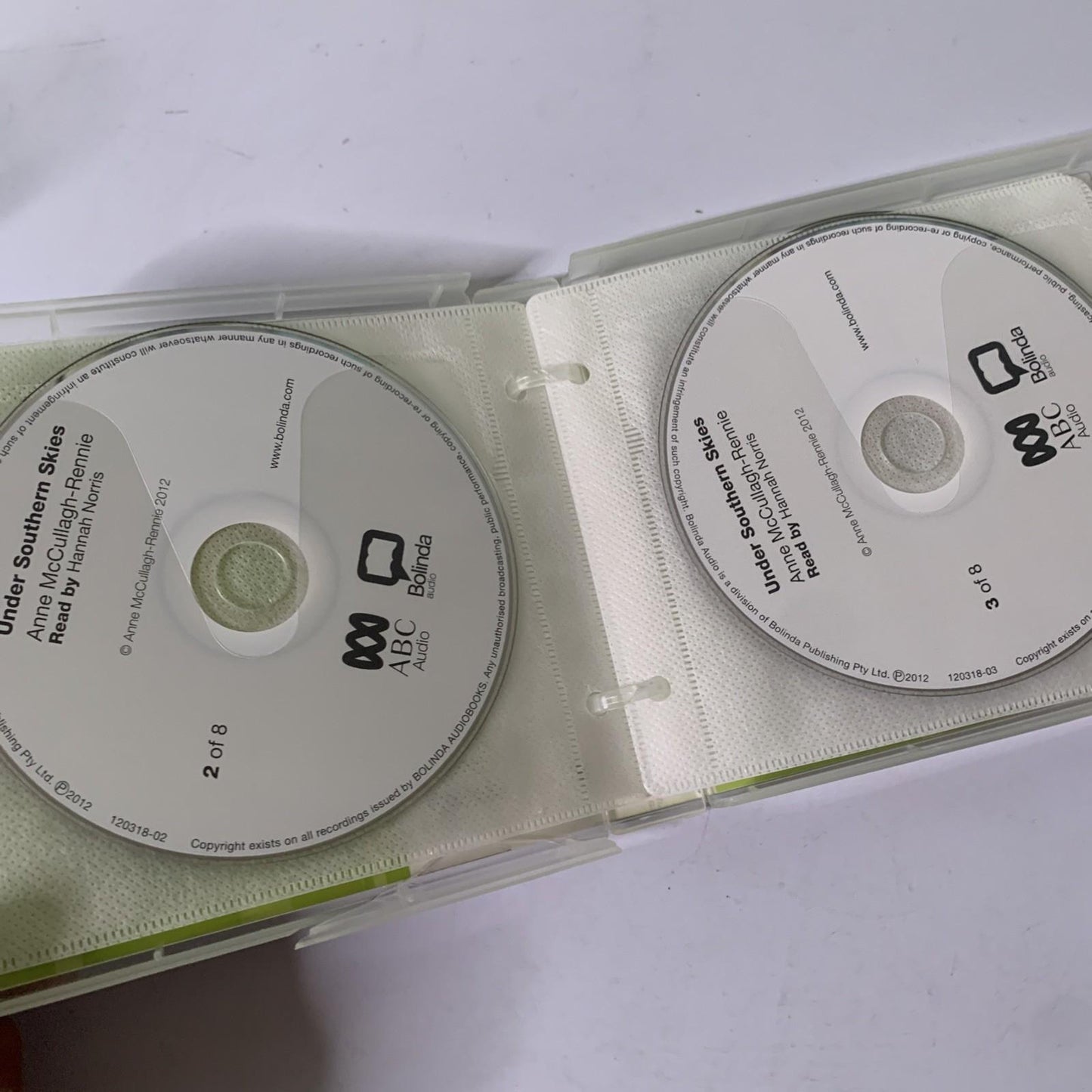 Under Southern Skies by Anne McCullagh Rennie (CD, 2012) Audio Book